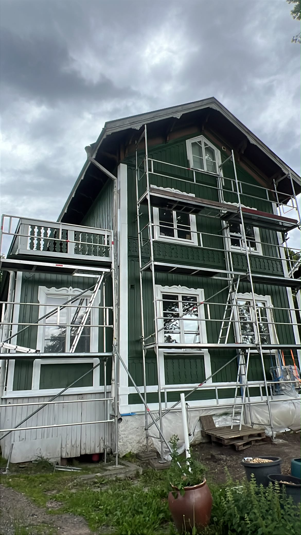Fasadmålning Väntorp