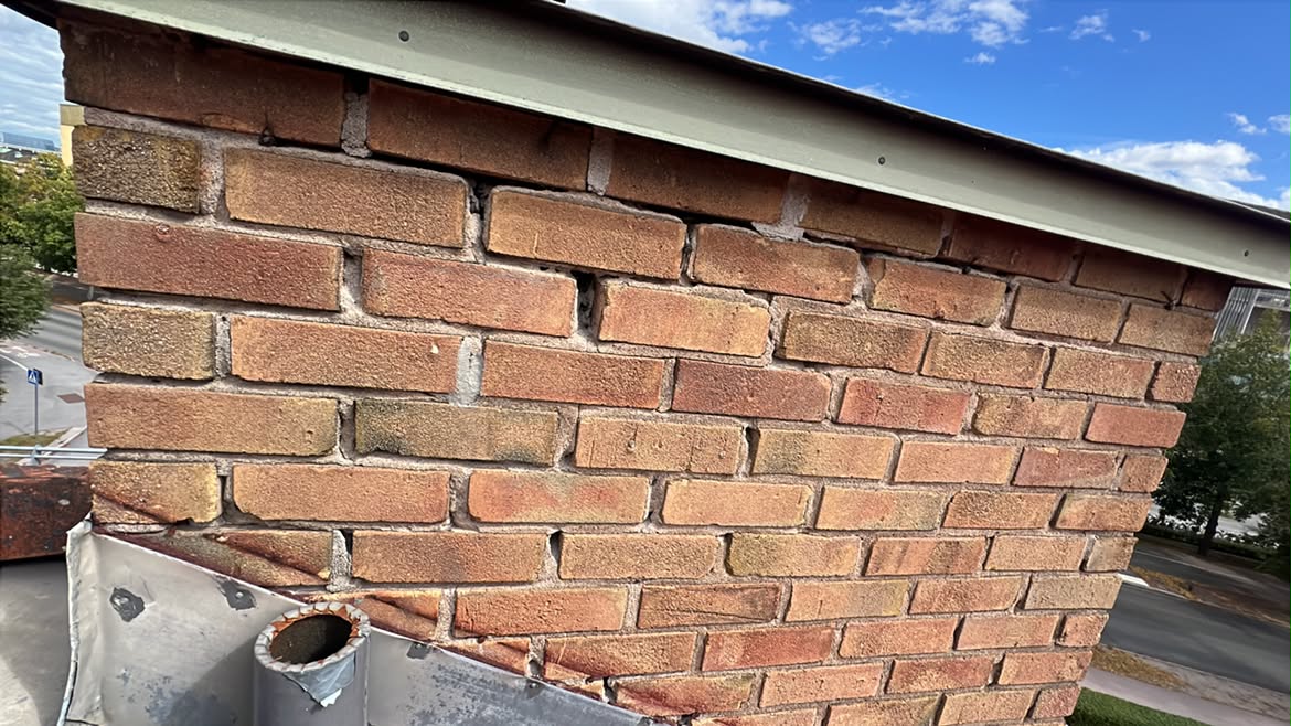 Skorstensrenovering och takunderhåll HSB Uppsala